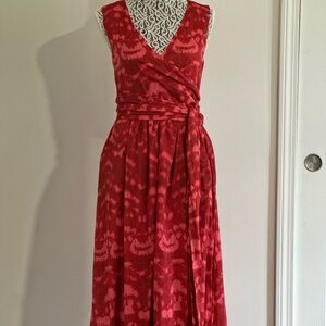 Banana Republic Elegant Red Sleeveless Dress (NWT)